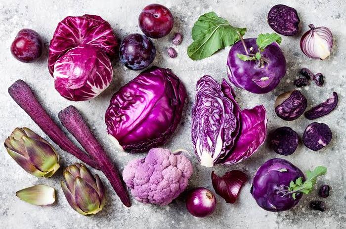 warna buah dan sayur ungu