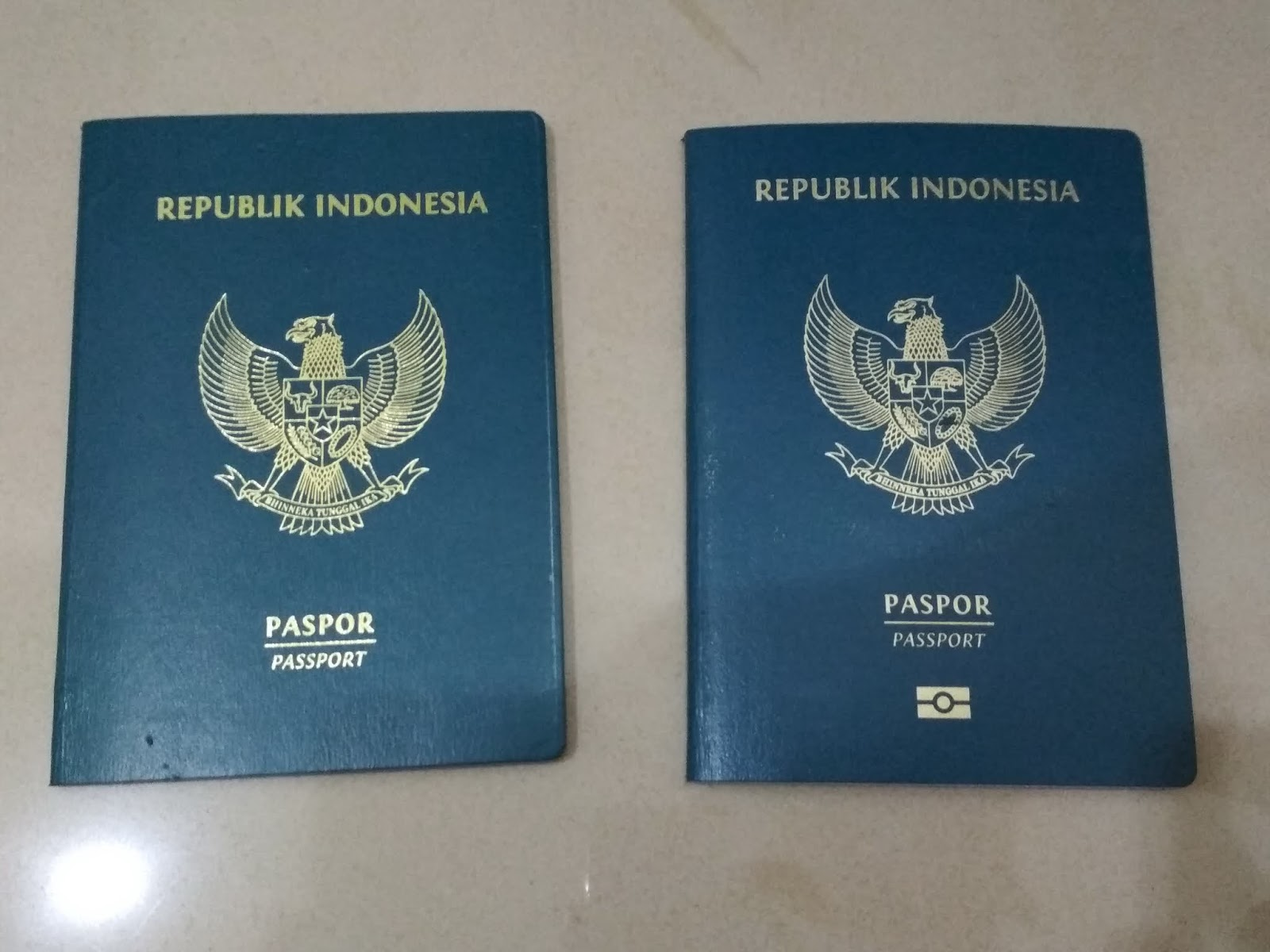 perbedaan paspor biasa dan elektronik